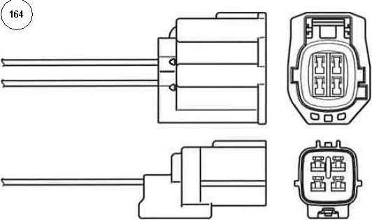 Lambda sonda NTK 95845 95845