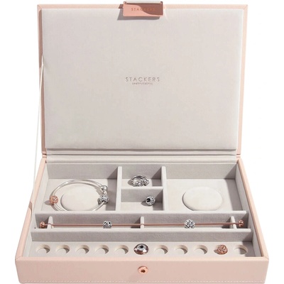 Stackers Кутия за талисмани Stackers класическа с капаче светлорозова (73791)