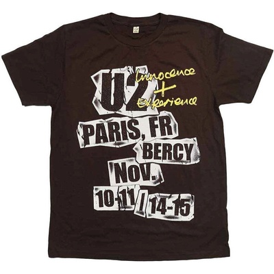 U2 I+E Paris Event 2015 (Ex-Tour) Brown L Риза (<![CDATA[U2TOURTS08MBR03]]>)