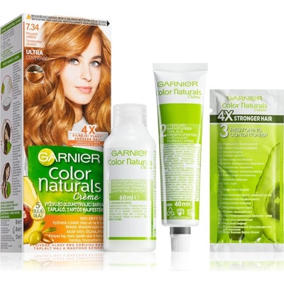 Garnier Color Naturals Créme barva na vlasy 7.34 přirozeně měděná 112 ml – Hledejceny.cz