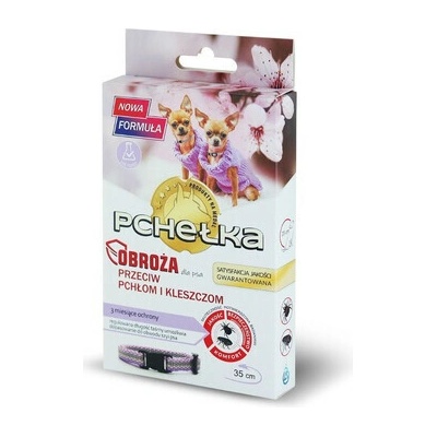 Pchelka Obojok proti blchám a kliešťom pre psov XS 35cm