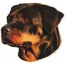 Trixie, Samolepka hlava Rottweiler tělo, kupírovaný
