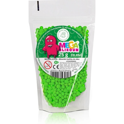 Megaslizoun Minerální kuličky do slizu zelené 25 g