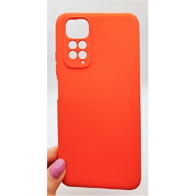 Pouzdro Vennus case Silicone Lite Xiaomi Redmi Note 11 4G / Note 11s 4G Růžovo-oranžové
