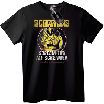 NOONEBRAND Тениска Scorpions Вик за мен - 7XL, Black