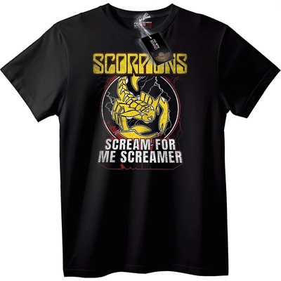 NOONEBRAND Тениска Scorpions Вик за мен - 7XL, Black