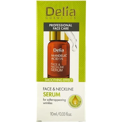 Delia Cosmetics СЕРУМ ЗА ЛИЦЕ И ДЕКОЛТЕ С БАДЕМОВА КИСЕЛИНА