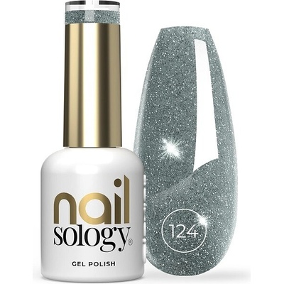 Clavier Nailsology Hybridný gél s efektom Flash 124 Sea Life Blue 8 ml