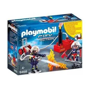 PLAYMOBIL Комплект Плеймобил 9468 - Playmobil - Пожарникари с помпа за вода, 2900485