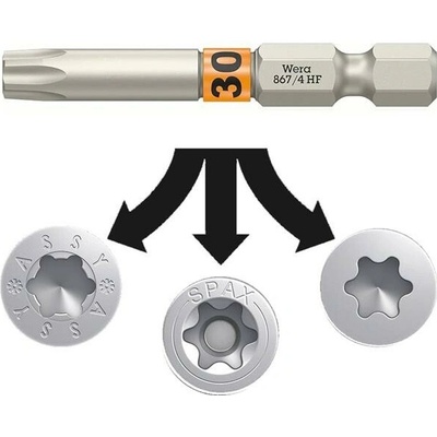 Wera TX 30 x 50 mm 05060510001
