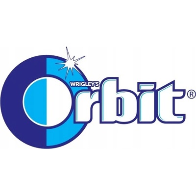 Orbit Bubblemint Žuvačka bez cukru 14 g