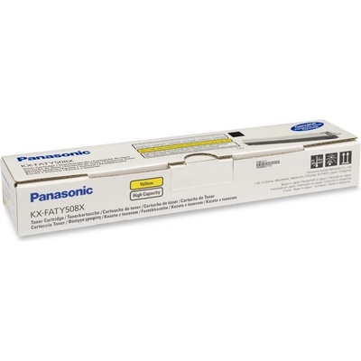 Panasonic Тонер, Panasonic, KX-FATY508X, жълт (KX-FATY508X)