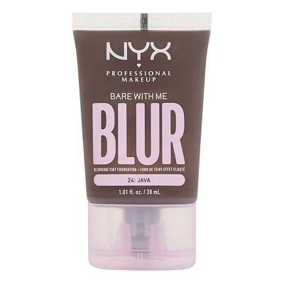 NYX Professional Makeup Bare With Me Blur Tint Foundation zmatňující make-up se středním krytím 24 java 30 ml