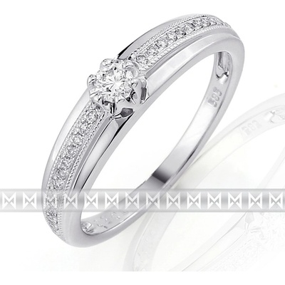 Klenoty Budín diamantový prsten posázený mnoha diamanty 3861769 0 99