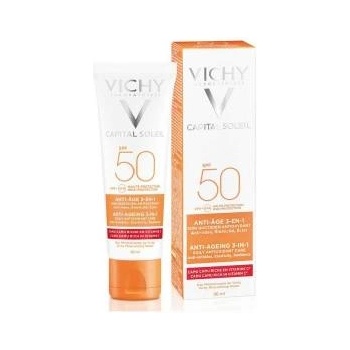 Vichy Слънцезащитен крем за лице Vichy VCH00115 Spf 50 50 ml 3 в 1 Против Стареене