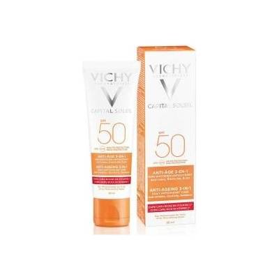 Vichy Слънцезащитен крем за лице Vichy VCH00115 Spf 50 50 ml 3 в 1 Против Стареене