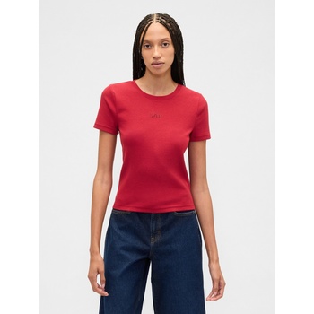 GAP Ребрести crop топ с лого GAP GAP | Cherven | ЖЕНИ | XXS