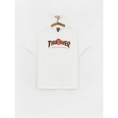 Thrasher x Spitfire Big Head Outline white
