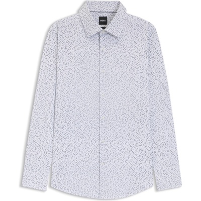 HUGO BOSS Риза с дълъг ръкав Boss Men's Hank Long Sleeve Shirt - Blue 420