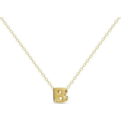 Mosuo Pozlacený letter B gold OMS300016