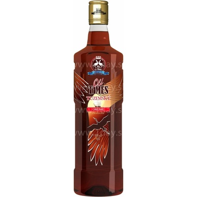 Tuzemský Old Times Originál 38% 0,5 l (čistá fľaša)