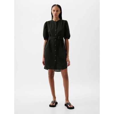 GAP Ленена мини рокля GAP GAP | Cheren | ЖЕНИ | XXS