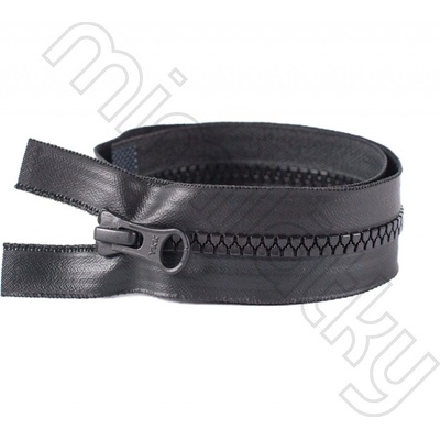 Zip kostěný dělitelný voděodolný VISLON® černá 30 cm YKK