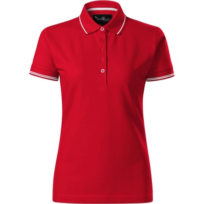 MALFINI Malfini premium perfection plain 253 / Дамска поло тениска - червена xxl (2537117)