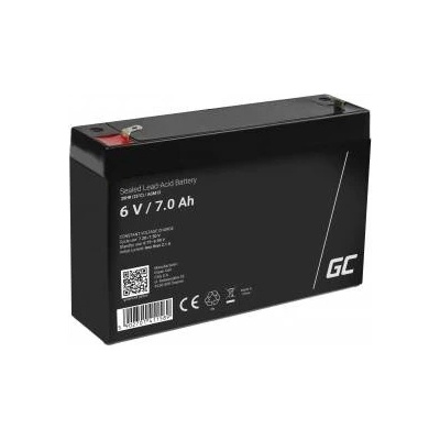 Green Cell Rechargeable battery AGM 6V 7Ah Maintenancefree for UPS ALARM