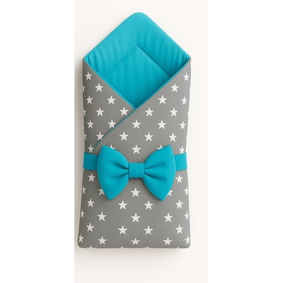 BabyTýpka zavinovačka Stars Blue