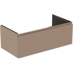 Ideal Standard Finesse - Шкафче за умивалник, 100x51x37 см, 1 чекмедже, Matt Greige E3393UP (E3393UP)