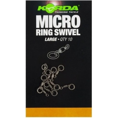 Korda Obratlík s kroužkem Micro Rig Ring Swivel large