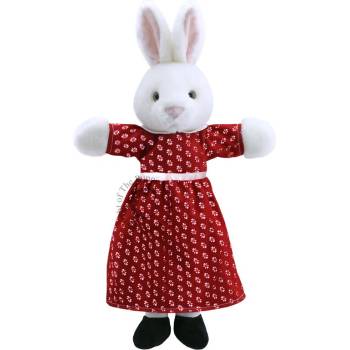 The Puppet Company Кукла за театър Г-жа Заек, серия Облечени животни, 47 см (9907)