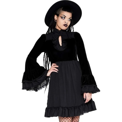 KILLSTAR Дамска рокля KILLSTAR - Lost Girl Ruffle - KSRA002968