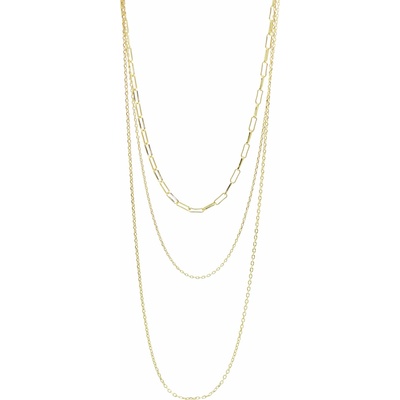JSB Bijoux Trojitá retiazka pozlátená 92300585g (Ag 925/1000, 6,35 g)