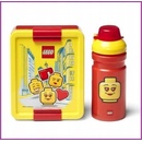 LEGO® Iconic Girl desiatový set fľašu a box žltá červená