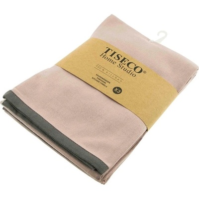 Tiseco Home Studio Памучни кърпи за съдове в комплект 3 бр. 50x70 cm - Tiseco Home Studio (9289SAND)