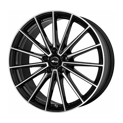 Brock B43 10x21 5x120 ET44.5 black polished