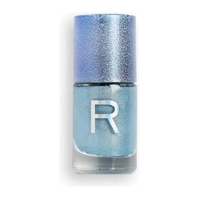 Revolution Beauty Holographic Nail Polish Спектрум син лак за нокти 10 мл