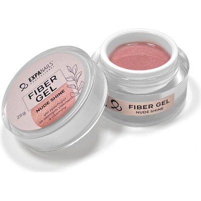 Expa nails expanails zpevňující uv led gel fiber nude shine 50 g