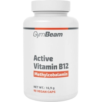 GymBeam Active Vitamin B12 Methylcobalamin [90 капсули]