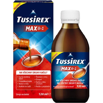 TUSSIREX MAX 8v1 sirup 120 ml