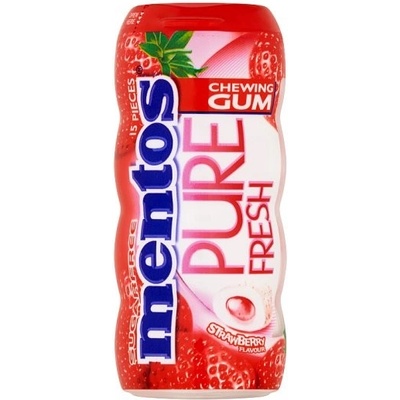 Mentos Pure Fresh Gum Strawberry 30 g