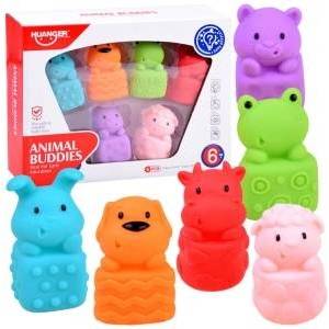 Jokomisiada Rubber bathing animals water toys ZA2955