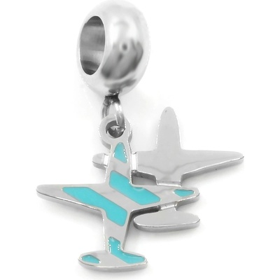 Bruno Dvojitý visací přívěsek na náramek Letadla S3087