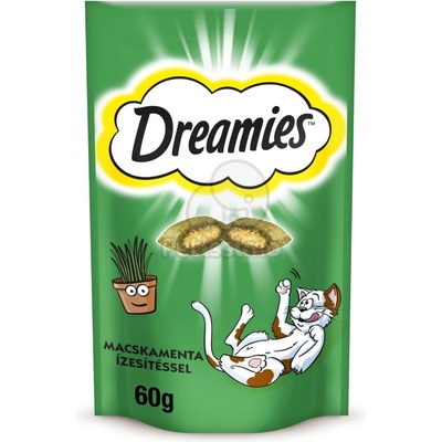 Dreamies снак с вкус на котешка трева 60 г