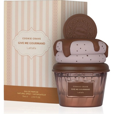 Lattafa Give Me Gourmand Cookie Crave parfémovaná voda dámská 75 ml