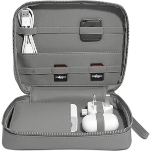 Stackers Калъф за зарядни и слушалки Stackers тъмносив (76135)