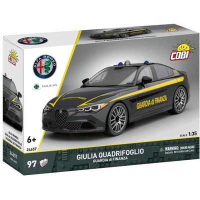 COBI 24657 Alfa Romeo Giulia Quadrifoglio Guarda di Finanza, 1: 35, 97 к