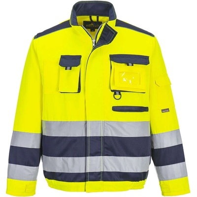 Portwest TX50 Vetrovka Lille Hi Vis Žltá Námornícka